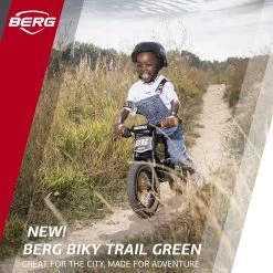 BERG BIKY Trial Groen Loopfiets 12 Inch Handrem -Beste Speelgoed Winkel preview 1080x1080 Insta FB BERG Biky Trail Green