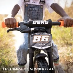 BERG BIKY Trial Groen Loopfiets 12 Inch Handrem -Beste Speelgoed Winkel preview 8715839090819 7 BERG Biky Trail USP3 Customizable number plate