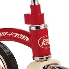 RadioFlyer Classic Red Tricycle Met Duwstang 6 RadioFlyer Classic Red Tricycle Met Duwstang - Afbeelding 4