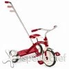 RadioFlyer Classic Red Tricycle Met Duwstang -Beste Speelgoed Winkel radioflyer red tricycle met duwstang driewieler fiets