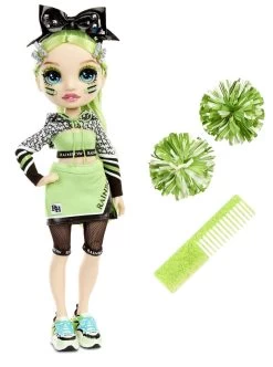Rainbow High Cheerleader Modepop Jade Hunter 9 Rainbow High Cheerleader Modepop Jade Hunter -Beste Speelgoed Winkel rainbow high fashion cheer doll jade hunter 2