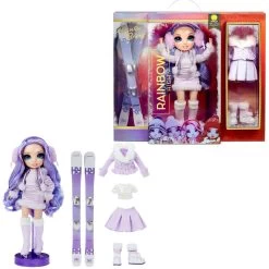 Rainbow High Fashion Winter Break Modepop Violet Willow -Beste Speelgoed Winkel rainbow high fashion winter break doll violet willow 2