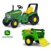 RollyX-Trac JD Traptractor Met Trailer -Beste Speelgoed Winkel rollytoys 035762 x trac john deere farmtrailer