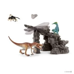 Schleich 41461 Dinoset Met Grot Dinosaurus -Beste Speelgoed Winkel schleich 41461 dinogrot met hol 1 1