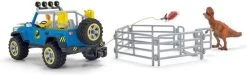 Schleich 41464 Off-road Jeep Met Dino Wachtpost Dinosaurus -Beste Speelgoed Winkel schleich 41464 offroad voertuig met dino wachtpost 1