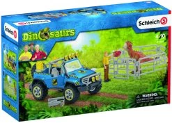 Schleich 41464 Off-road Jeep Met Dino Wachtpost Dinosaurus -Beste Speelgoed Winkel schleich 41464 offroad voertuig met dino wachtpost 4