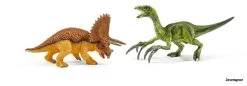 Schleich 42217 Kleine Triceratops And Therizinosaurus Dinosaurus -Beste Speelgoed Winkel schleich 42217 triceratops en therizinosaurus klein 1 1