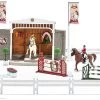 Schleich 42338 Groot Wedstrijdtoernooi Met Ruiters En Paarden -Beste Speelgoed Winkel schleich 42338 groot wedstrijdtoernooi met ruiters en paarden