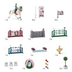 Schleich 42338 Groot Wedstrijdtoernooi Met Ruiters En Paarden -Beste Speelgoed Winkel schleich 42338 groot wedstrijdtoernooi met ruiters en paarden 4