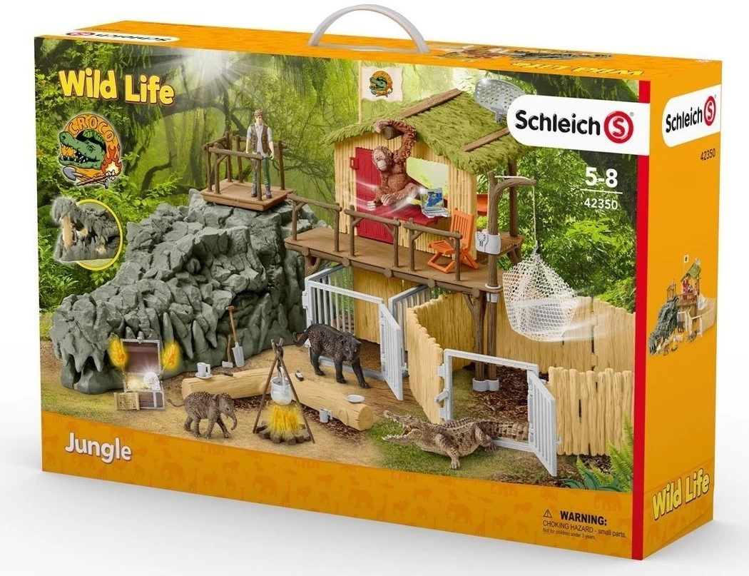 Jungle Onderzoeksbasiskamp – Schleich 42350 10 Jungle Onderzoeksbasiskamp – Schleich 42350 - Afbeelding 8