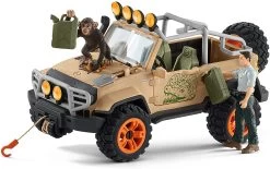 Schleich 42410 Terreinwagen Met Lier WildLife