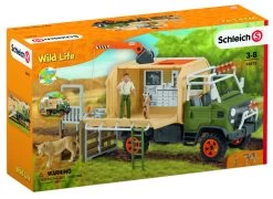 Schleich 42475 Reddingstruck Wilde Dieren WildLife -Beste Speelgoed Winkel schleich 42475 reddingstruck wilde dieren 1
