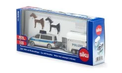 Siku 231000301 Politiewagen Met Paardentrailer DE Schaal 1 : 55 -Beste Speelgoed Winkel sik 231000301 politiewagen met paardentrailer nl 1 1