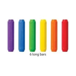 SmartMax SMX104 Uitbreidingsset 6x Long Bars Lange Staven -Beste Speelgoed Winkel smartmax lange manetische staven smx104 2