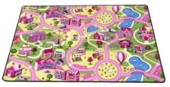 Speelkleed Sweet City Speeltapijt 140×200 Cm -Beste Speelgoed Winkel speelkleed sweet city