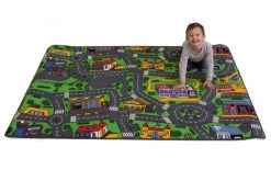 Speelkleed CityLife Speeltapijt 140x200cm Speelmat -Beste Speelgoed Winkel speelkleed city life speelactief.nl 1