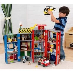 Houten Speelgoedset Voor Grote Kleine Helden -Beste Speelgoed Winkel speelset voor grote kleine helden kidkraft 63239 1 1