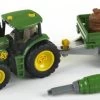 KleinToys 3905 Tractor JohnDeere + Aanhanger Constructiespeelgoed -Beste Speelgoed Winkel tractor john deere met aanhager theo klein 3905