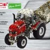 Tronico Micro Massey Ferguson MF 7600 Met Aanhanger – 1 : 64 -Beste Speelgoed Winkel tractor mf7600 tronico micro 9540