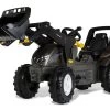 RollyFarmtrac Premium Valtra Met Rollytraclader Traptractor -Beste Speelgoed Winkel traptractor farmtrac valtra premium met rollytralder rollytoys 710409