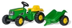 Rollykid John Deere Met Trailer – Traptractor