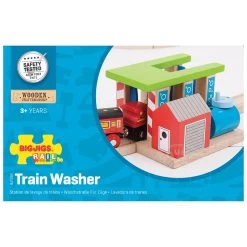 BigJigs BJT250 Rail Trein Wasstraat -Beste Speelgoed Winkel trein wasstraat bigjigs bjt 250 3