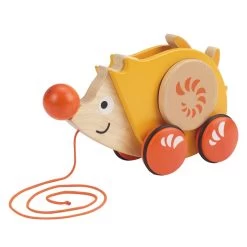 Trekfiguur Hape Egel -Beste Speelgoed Winkel trekdiertje hape walk a long egel 2