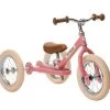 Trybike Steel Pink 2-in-1 Loopfiets Vintage Roze -Beste Speelgoed Winkel trybike steel pink