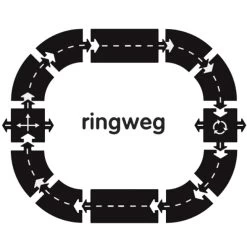 WayToPlay Ringroad Ringweg Rubber Flexibele Autobaan 12-dlg 12 WayToPlay Ringroad Ringweg Rubber Flexibele Autobaan 12-dlg -Beste Speelgoed Winkel waytoplay ringweg 89520112 1 1