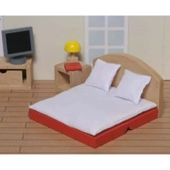 Meubelset Woonkamer II -Beste Speelgoed Winkel woonkamer poppenhuis goki 51749 1 1